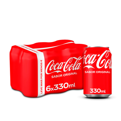 Coca-Cola Original Lata 6x330ml